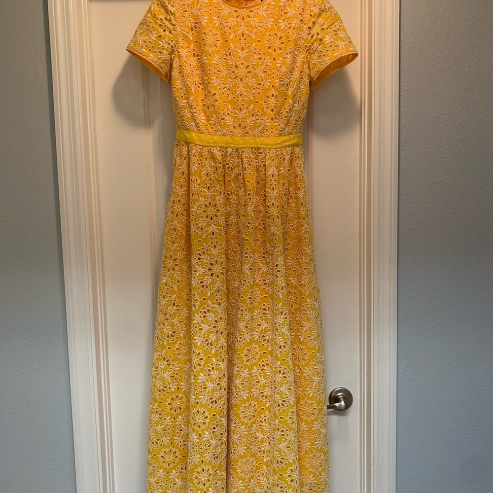 Jcrew islet maxi dress.